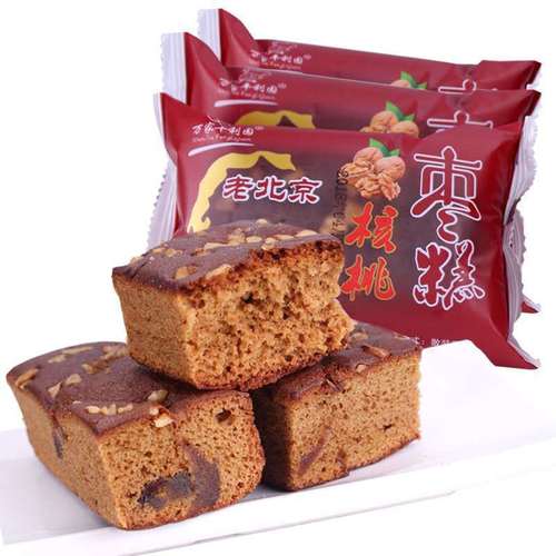 产品的供应外,还提供了正品万家丰利园老北京蜂蜜红枣核桃蛋糕糕点